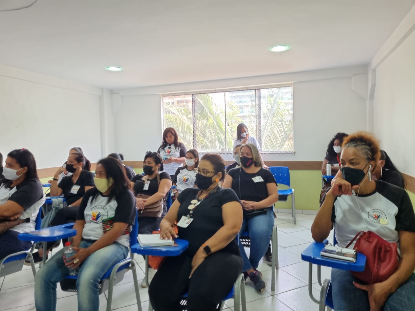 Palestra do SEMPRIBEL-RJ para os alunos do Capacitação Leny da África