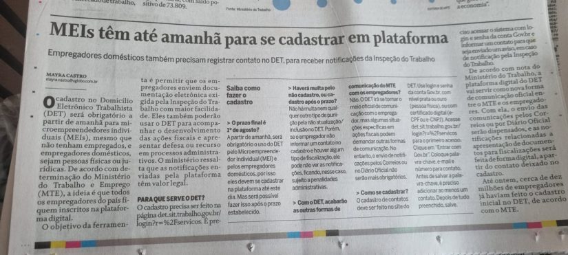 MEIs tem até amanhã para se cadastrar em plataforma